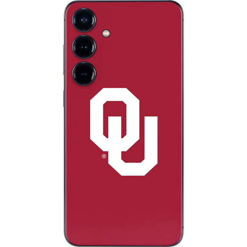 University of Oklahoma Sooners Cracked Galaxy S25 Skin
